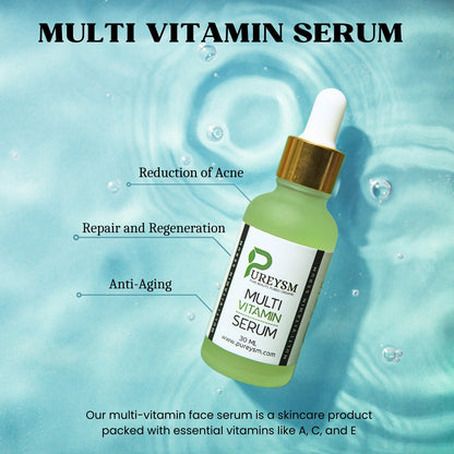 Organic Multi Vitamin Face Serum| Best for your Skin