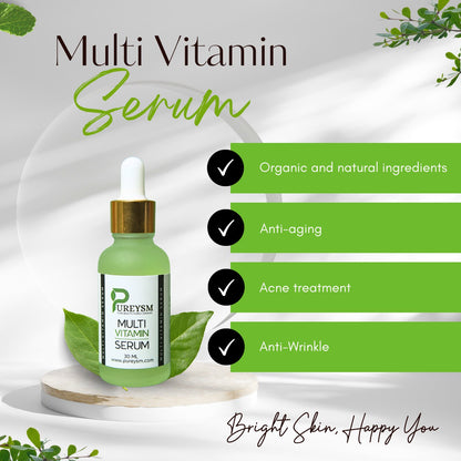 Organic Multi Vitamin Face Serum| Best for your Skin