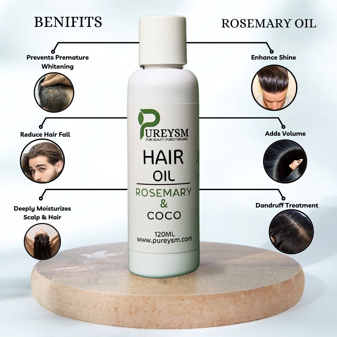 Organic Rosemary & Coco Hair Oil