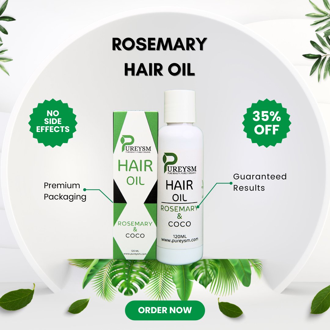 Organic Rosemary & Coco Hair Oil